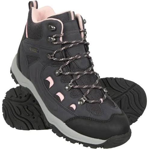 Mountain Warehouse Adventurer Womens Waterproof Walking Boots - Purple | Size 7½