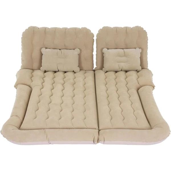 Weisshorn Car Mattress 175x130 Inflatable SUV Back Seat Camping Bed Beige