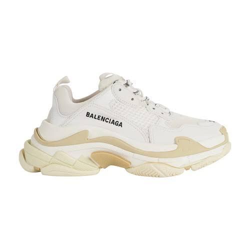 Balenciaga, Triple S sneakers, Women, White, EU 39, Sneakers, Rubber