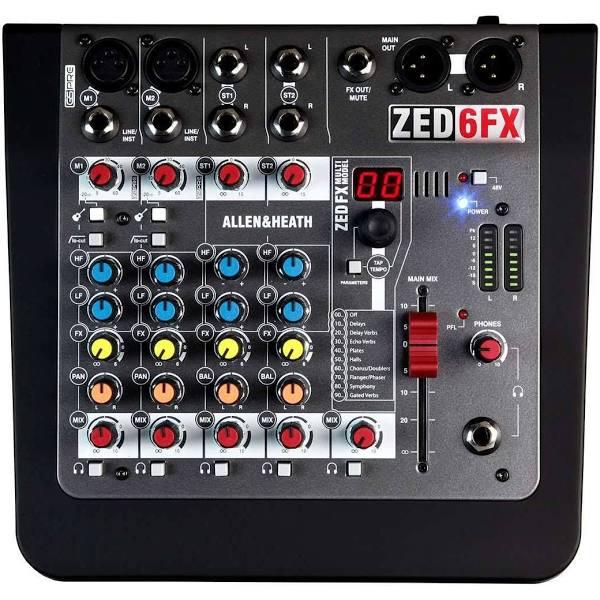 Allen & Heath Mixer ZED-6FX