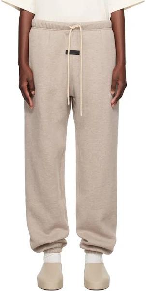 Fear of God Essentials Beige Drawstring Sweatpants