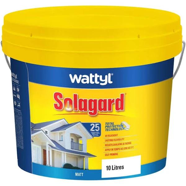 Wattyl Solagard Matt White 10L