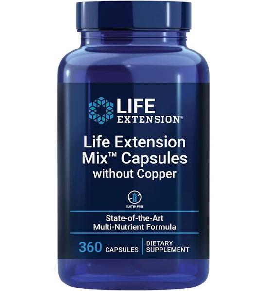 Life Extension Mix Without Copper (360 Capsules)