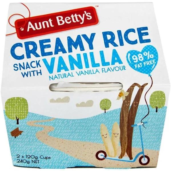 Aunt Betty's Creamy Rice Snack With Vanilla 240g