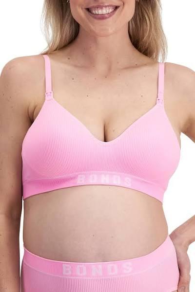 Bonds Women's Retro Rib Maternity Wirefree Bra