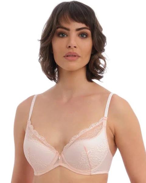 Wacoal Ravissant Plunge Bra Ivory | WE600502DLY | Poinsettia - 34B Delicacy