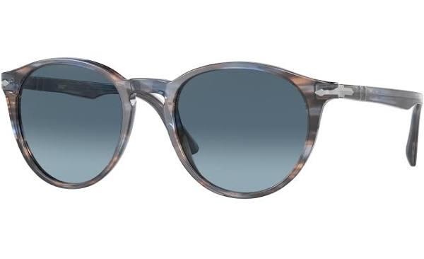 Persol PO3152S Sunglasses 1155Q8 Striped Blue