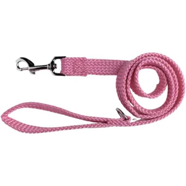 Beau Pets - Double Nylon - Lead - 20mm x 120cm - Pink