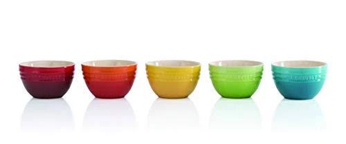 Le Creuset Tea Bowl Rice Ball (S) Rainbow Heat Resistant Cold Resistant New