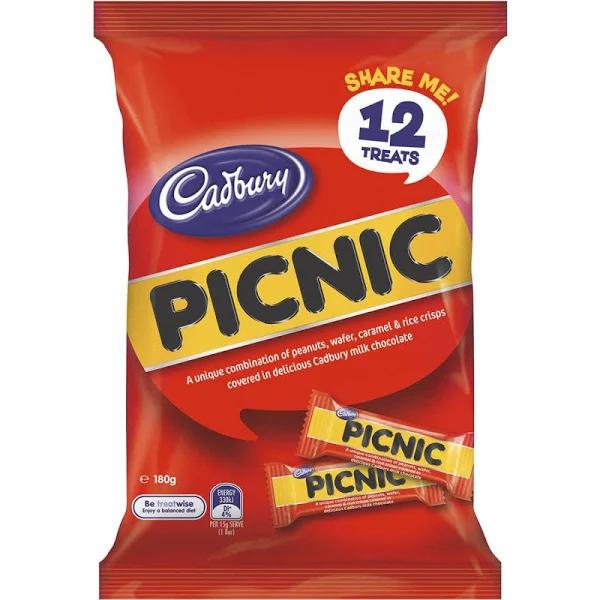 Cadbury Picnic Sharepack 180g