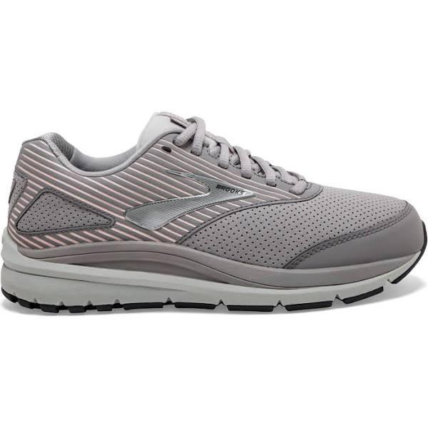 Brooks Addiction Walker Suede Women's ALLOY/OYSTER/PEACH