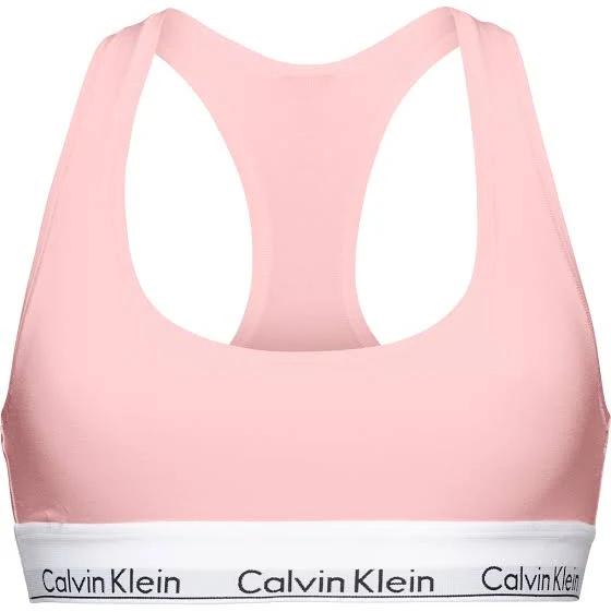 Calvin Klein Modern Cotton Lette Bra Beige XL Woman