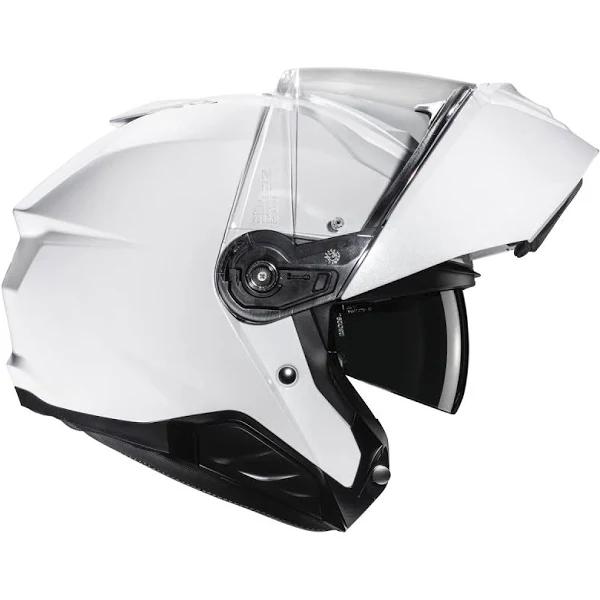 HJC i91 Solid Helmet, White, Size L