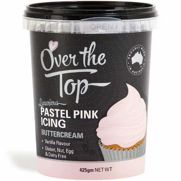 Over The Top Buttercream - Pastel Pink 425g