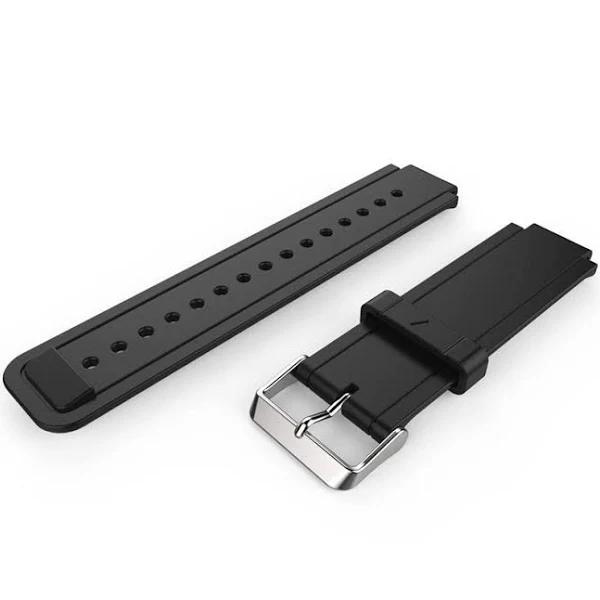 Strapmall Watch Band For Garmin Vivoactive Acetate-Black - AfterPay & zipPay Available