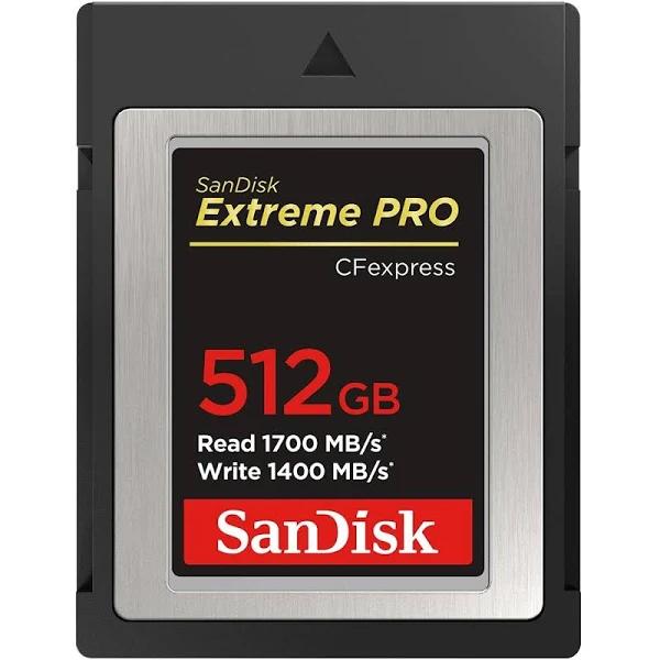 SanDisk Extreme Pro 512 GB CFexpress Card Type B