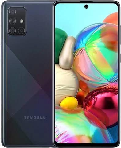 Samsung Galaxy A71 Dual Sim 128GB Prism Crush Black, Unlocked B