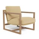 Cubist Fabric Occasional Armchair Toast by Freedom