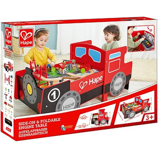 Hape Ride On & Foldable Engine Table