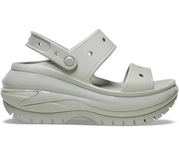 Crocs Mega Crush Sandal Grey Size 10 - Platypus | AfterPay Available