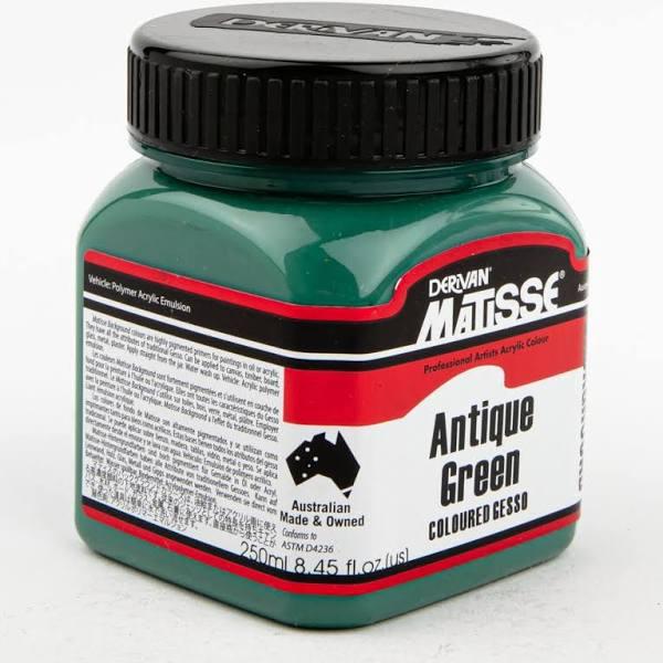 Matisse Background Paint 250ml Antique Green