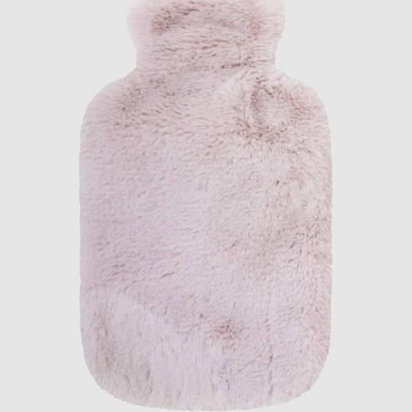 Bambury Frida Faux Fur Hot Water Bottle Thistle