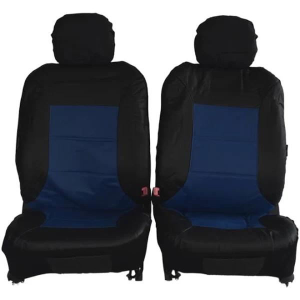 Universal Front Seat Covers Size 30/35 Blue El Toro Series II