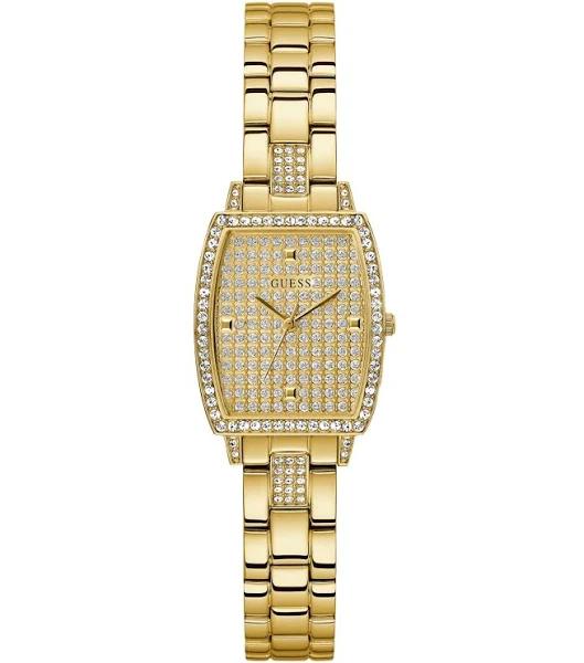 Guess Brilliant Stainless Steel Watch in Gold