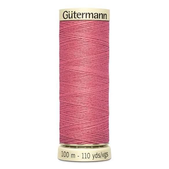 Gutermann Sew-All Dark Rouge Pink Thread 984