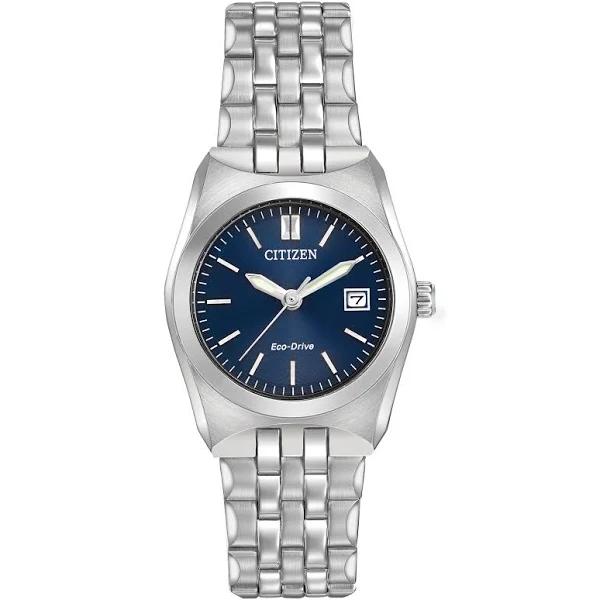 Citizen Women's Eco Drive Corso WR100 Dark Blue Dial EW2290- Watch