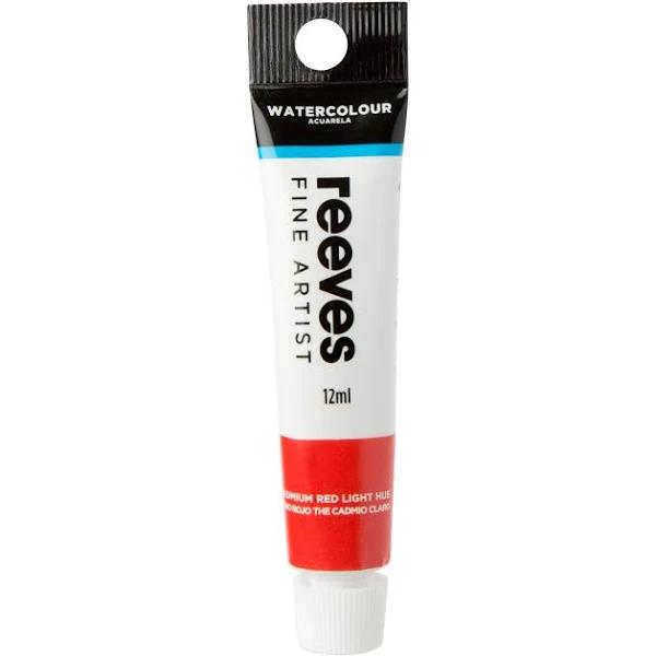 Reeves Watercolour Paint, Cadmium Red Light Hue- 12ml