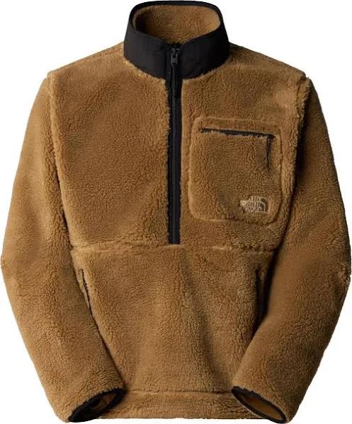 The North Face Men's Extreme Pile Pullover Fleece Jacket in TNF Black/Utility Brown, Size M | End Clothing