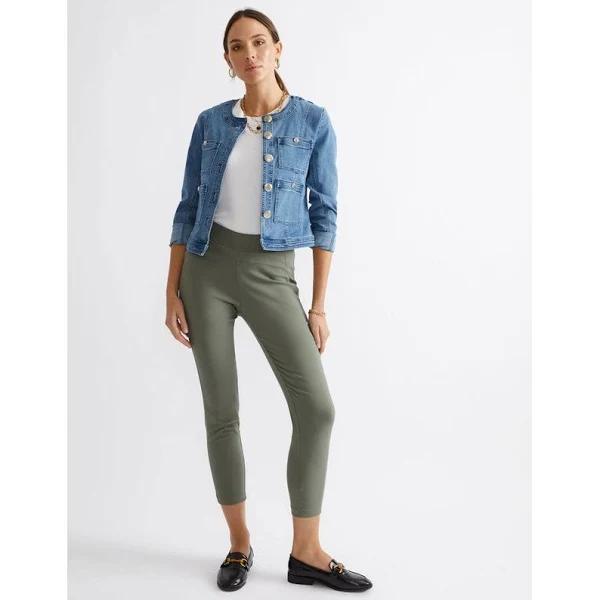 Katies 7/8 Classic Pants - Womens - Khaki