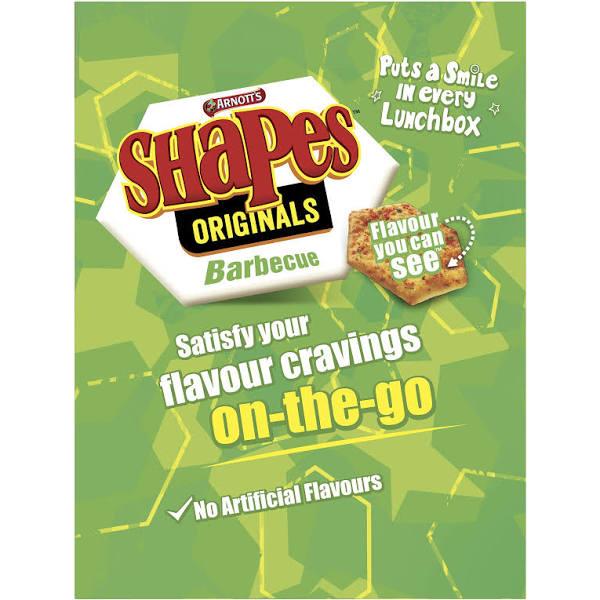 Arnott's Crackers Original BBQ Shapes 8 Pack