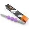 TopYoga 3 Balls Trigger Point Muscle Massage Stick Spikey Therapy Roller (Purple)