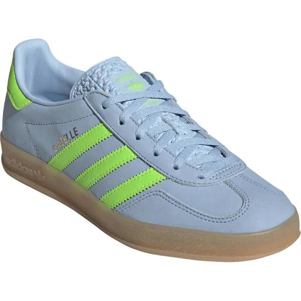 Adidas Gazelle Indoor Clear Sky Solar Green (Women's)