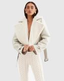 Off Duty Jacket - Cream - L - Women's Jackets - Lioness Fashion | AfterPay Available