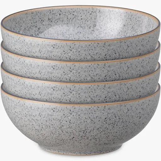 Denby Studio Grey Cereal Bowl Set of 4