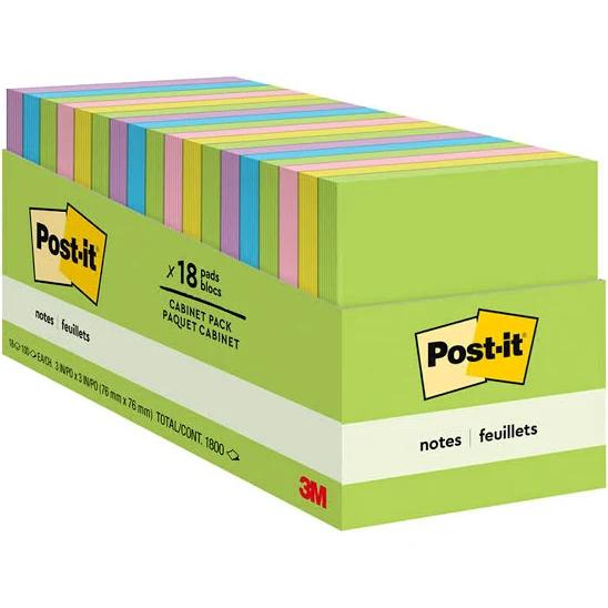 POST-IT Notes 654-18BRCP 76X76