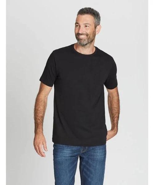 Rivers Short Sleeve Basic Crew Tee - Mens - Black