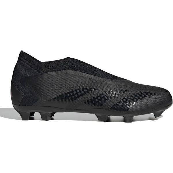 Adidas Predator Accuracy .3 FG Laceless Boots - black/white/pink