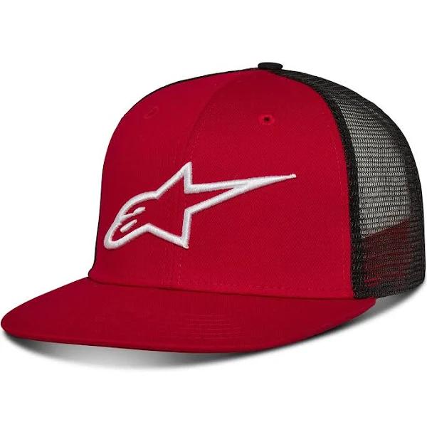 Alpinestars Corp Red/Black Trucker Cap