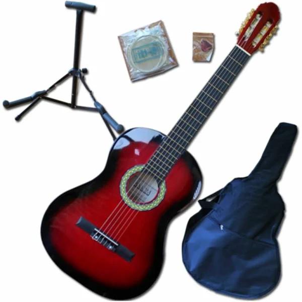 Axiom Beginners Guitar Pack - Full Size Red