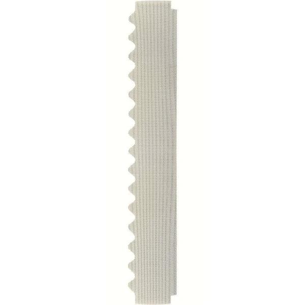 Gumleaf Gutter Guard 2mm Hole 1200mm Classic Cream Corrugated Roof