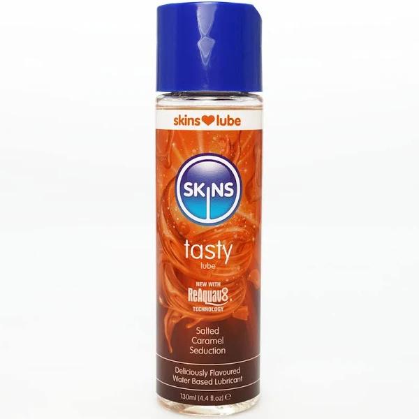 Skins Lubricant Salted Caramel Water Based 4.4 Fl oz - 130ml