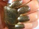 Morgan Taylor Glitter and Gold Nail Polish Lacquer 15ml