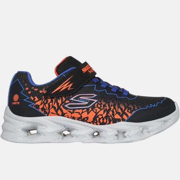 Skechers Vortex 2.0 Youth Black/Blue/Orange