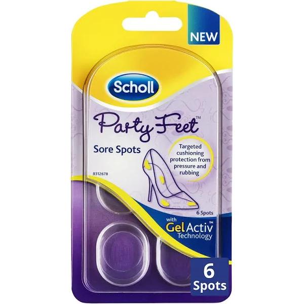 Scholl Party Feet Gel Sore Spots