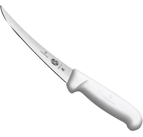 Victorinox Fibrox Curved Boning Knife 15cm - White