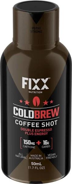 Fixx Nutrition Cold Brew Energy Coffee Shot - 50ml